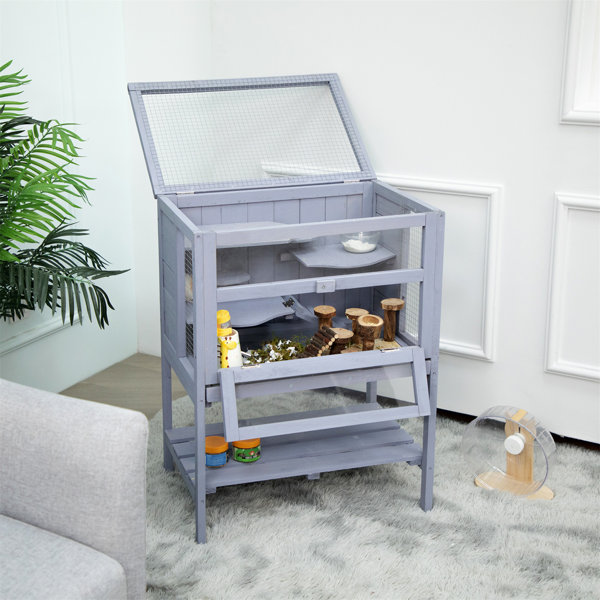 Tucker Murphy Pet™ Cage à hamster résistante aux intempéries avec rampe